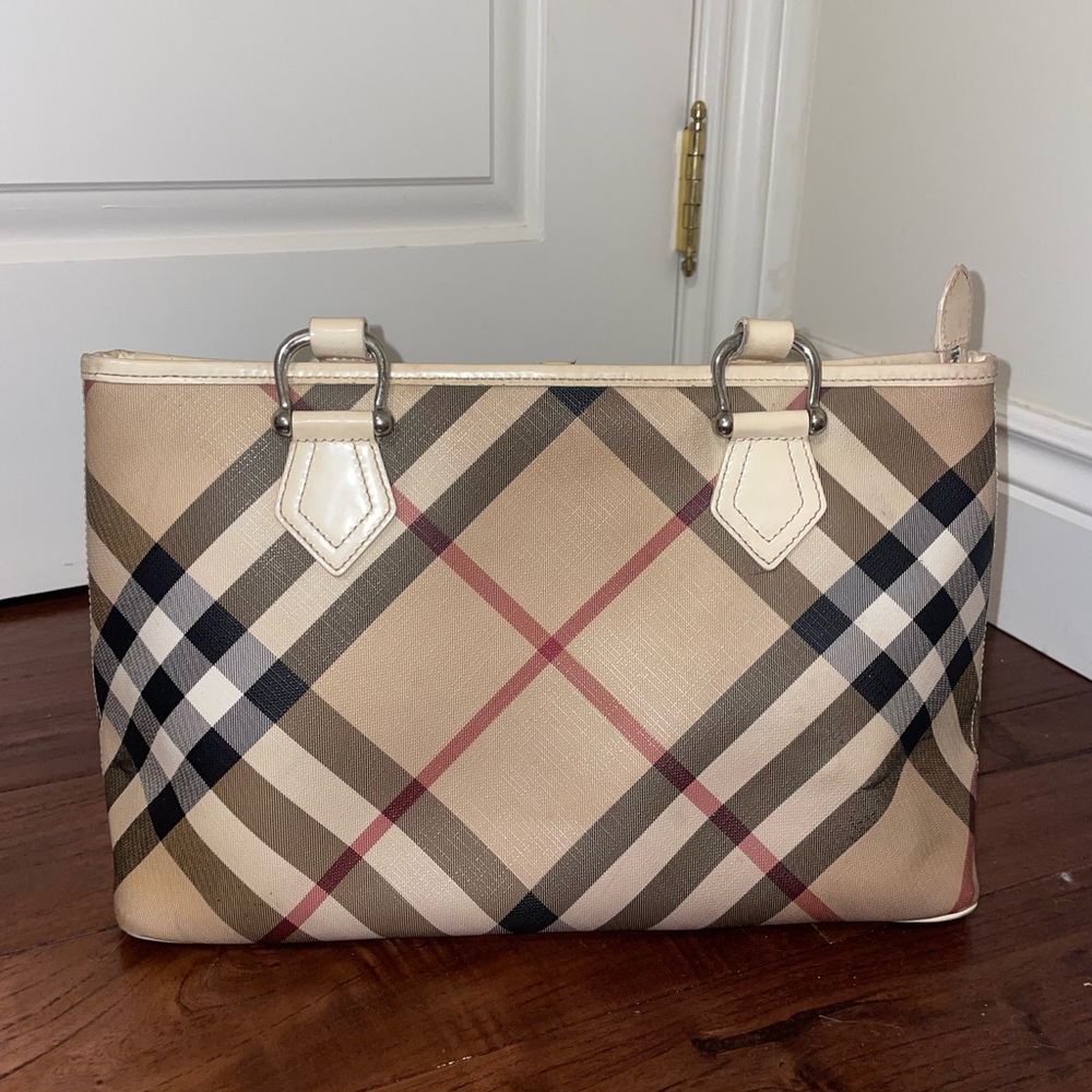 Burberry nova check shoulder Purse